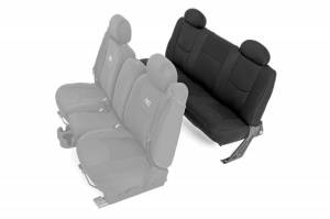 91014 | GM Neoprene Rear Seat Cover | Black [99-06 1500]