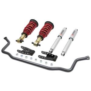 985HK | Complete 1-2/2-3 Lowering Kit Inc. Height Adjustable Front Coilovers & Front Sway Bar