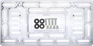 79000 | Universal License Plate Mount, Clear