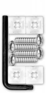 81200 | Cruiser Accessories Lock Fasteners, Star Pin Standard - Steel