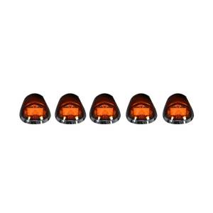 264146AMHP | (5-Piece Set) Amber Cab Roof Light Lens with Amber High-Power OLED Bar-Style LED’s