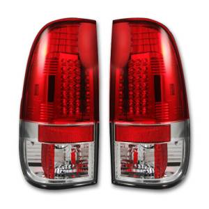264176RD | LED Tail Lights – Red Lens