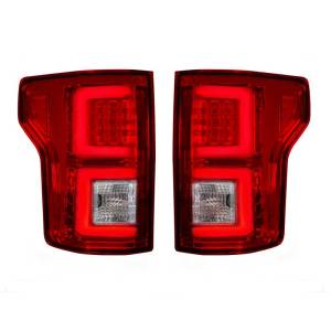 264268RD | (Replaces OEM Halogen Style Tail Lights) LED Tail Lights – Red Lens