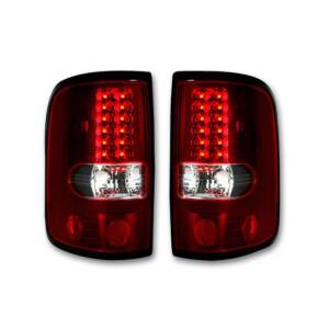 264178RD | Straight aka “Style” Side LED Tail Lights – Red Lens