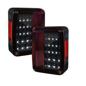 264234RBK | LED Taillights – Red Smoked Lens