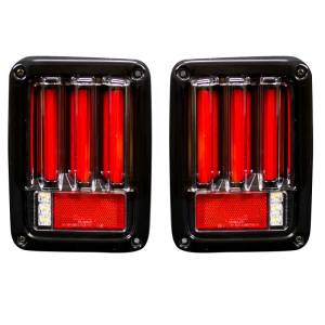 264234LEDRD | Scanning OLED Bar-Style LED Taillights – Red Lens