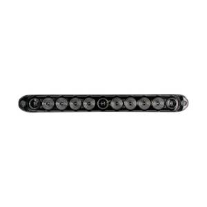 26418BK | 15" Mini Tailgate Light Bar w/ Amber LED Running Lights & Turn Signals with Smoked Lens