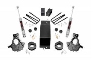 12130 | 3.5in GM  Suspension Lift | Knuckle Kit (14-18 1500 PU 4wd | Aluminum and Stamped  Steel)