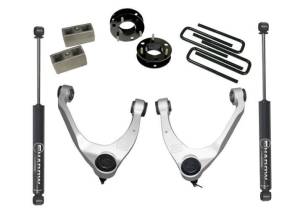 3800 | Superlift 3.5 Inch Suspension Lift Kit with Shadow Shocks (2007-2016 Silverado, Sierra 1500 4WD | OE Aluminum or Stamped Steel Control Arms)