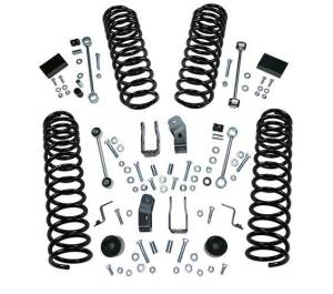 K183 | Superlift 2.5 Inch Suspension Lift Dual Rate Coil Kit With Shock Extensions (2018-2023 Wrangler JL Unlimited 4WD)