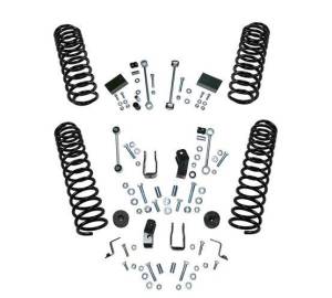 K185 | Superlift 2.5 Inch Dual Rate Coil Spring Suspension Lift Kit With Shock Extension (2018-2023 Wrangler JL 4WD)