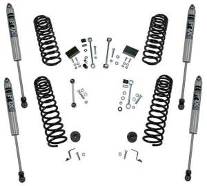 K185F | Superlift 2.5 Inch Dual Rate Coil Spring Suspension Lift Kit With Fox 2.0 Shocks (2018-2023 Wrangler JL 4WD)