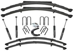 K442 | Superlift 6 inch Suspension Lift Kit with Shadow Shocks (1973-1991 K20 Pickup, Suburban 4WD | 52 Inch Leafs)