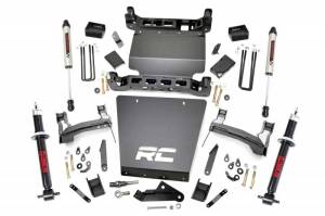 29171 | 5 Inch GM Suspension Lift Kit w/ Lifted Struts & V2 Monotube Shocks