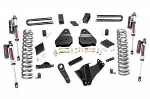 56350 | 4.5 Inch Ford Suspension Lift Kit w/ Vertex Reservoir Shocks (Diesel Engine, With Overlods