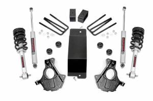 12132 | 3.5in GM  Suspension Lift | Knuckle Kit w/ Struts (14-18 1500 PU 4wd | Aluminum and  Stamped Steel)