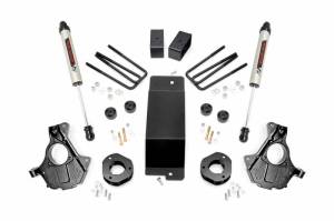 12470 | 3.5 Inch GM Suspension Lift | Knuckle Kit w/V2 Monotube (14-18 1500 PU 4wd | Cast Steel)