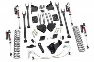 53250 | 6 Inch Ford Suspension Lift Kit w/ Vertex Reservoir Shocks (Diesel Engine, No Overloads)