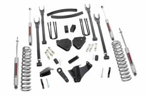 579.20 | 6 Inch Ford Suspension Lift Kit w/ Premium N3 SHocks (Diesel Engine, NO Overloads)