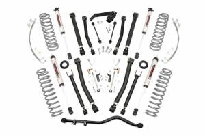 Rough Country - 67470 | 4 Inch Jeep X Series Suspension Lift Kit w/ V2 Monotube Shocks - Image 1