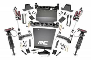 Rough Country - 29850 | 7 Inch GM Suspension Lift Kit w/ Vertex Coilovers, Vertex Reservoir Shocks - Image 1