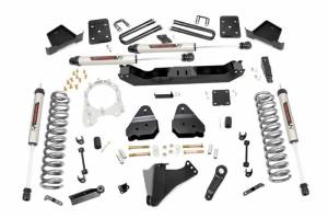 51370 | Rough Country 6 Inch Ford Suspension Lift Kit w/ Diesel Engine, No Overloads