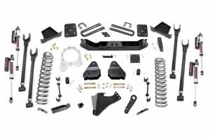 56050 | 6 Inch Ford Suspension Lift Kit w/ Vertex Reservoir Shocks (Diesel Engine, With Overloads)