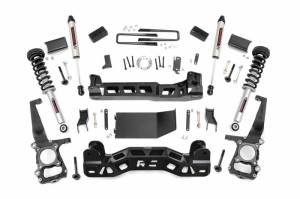 57472 | 4 Inch Ford Suspension Lift Kit w/ Lifted Struts, V2 Monotube Shocks