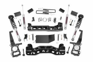 57431 | 4 Inch Ford Suspension Lift Kit w/ Lifted Struts, Premium N3 Shocks