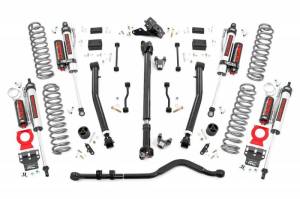 Rough Country - 69150 | Rough Country 3.5 Inch Lift Kit For Jeep Wrangler JL Unlimited | 2018-2023 | Vertex Reservoir Shocks, Rubicon - Image 1