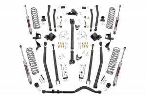 66030 | Rough Country 6 Inch Long Arm Lift Kit For Jeep Wrangler JL Unlimited 4WD | 2018-2023 | Premium N3