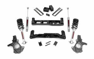 24733 | 5 Inch GM Suspension Lift Kit w/ Lifted Struts, Premium N3 Shocks