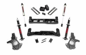 24771 | 5 Inch GM Suspension Lift Kit w/ Lifted Struts, V2 Monotube Shocks