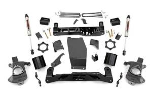 22470 | 5 Inch GM Suspension Lift Kit w/ Strut Spacers, V2 Monotube Shocks