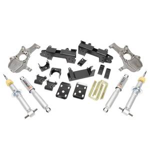 1040SP | Belltech 2 to 4 Inch Front /  6 Inch Rear Complete Lowering Kit with Street Performance Shocks (2019-2023 Silverado/Sierra 1500 2WD)