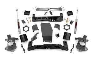 22431 | 5 Inch GM Suspension Lift Kit w/ Strut Spacers, Premium N3 Shocks