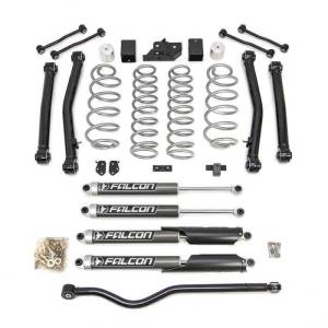 ReadyLIFT Suspensions - 69-6837 | ReadyLift 3.5 Inch Terrain Flex Kit With Falcon 2.1 Shocks (2018-2023 Wrangler JL) - Image 1