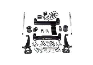 K127F | Superlift 6 Inch Suspension Lift Kit with Fox 2.0 Shocks (2015-2020 F150 4WD)