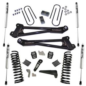 K144F | Superlift 4 Inch Suspension Lift Kit with Fox 2.0 Shocks (2013-2018 Ram 3500 4WD | Diesel)