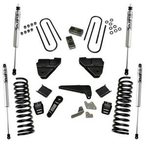 K146F | Superlift 4 Inch Suspension Lift Kit with Fox 2.0 Shocks (2013-2018 Ram 3500 4WD | Diesel)