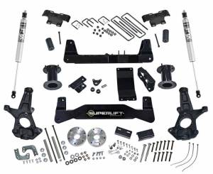 K162F | Superlift 6.5 Inch Suspension Lift Kit with Fox 2.0 Shocks (2007-2013 Silverado, Sierra 1500 4WD)