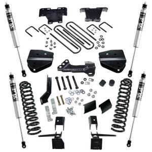 K164F | Superlift 4 Inch Suspension Lift Kit With Fox 2.0 Shocks (2017-2022 F250, F350 Super Duty 4wd | Diesel)