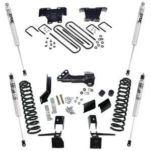 K165F | Superlift 4 Inch Radius Arm Suspension Lift Kit With Fox 2.0 Shocks (2017-2022 F250, F350 Super Duty | Diesel)