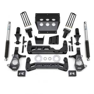 ReadyLIFT Suspensions - 44-3470 | ReadyLift 7 Inch Suspension Lift Kit with Bilstein Shocks (2014-2018 Silverado, Sierra 1500 with OE Cast Aluminum Arms) - Image 1