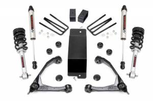 19471 | Rough Country 3.5 Inch Lift Kit With Upper Control Arms Plus N3 Struts and V2 Monotube For Chevrolet Silverado/GMC Sierra 1500 | 2014-2016