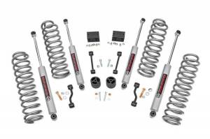 91330 | Rough Country 2.5 Inch Lift Kit With Coils For Jeep Wrangler JL 4WD | 2018-2023 | Premium N3 Shocks