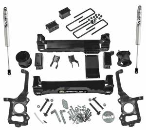 K178F | Superlift 4.5 Inch Suspension Lift Kit wtih Fox 2.0 Shocks (2009-2014 F150 4WD)