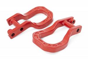 RS132 | Forged Tow Hooks (19-22) Chevy 1500 | Red)