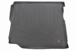 M-6120 | Rough Country Rear Cargo Mat For Jeep Wrangler JL Unlimited 4WD | 2018-2023 | With Factory Subwoofer