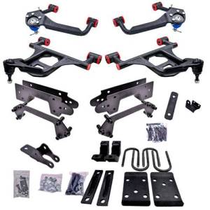 DJM2519-46 | DJM Suspension 4 Inch Front / 6 Inch Rear Lowering Kit (2019-2023 Silverado, Sierra 1500 2WD)